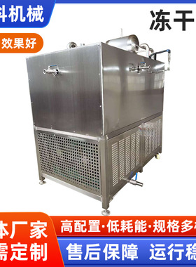 定制真空冻干机榴莲哈密瓜冻干设备咖啡茶叶冻干设备肉鱼类冻干机