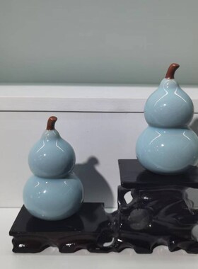 汝瓷摆件茶具茶宠办公室桌面装饰家居装饰创意摆件高档礼物