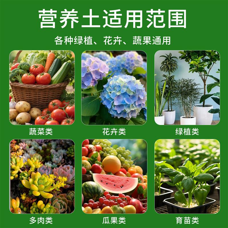营养土养花种菜通用型土壤种花专用种植土花土家用养花大包土