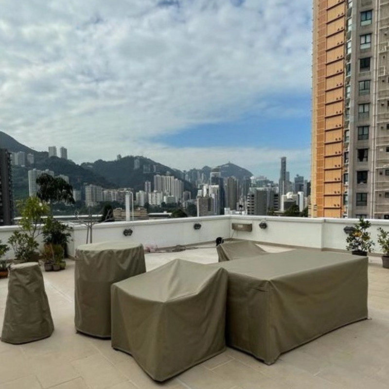定制户外家具防尘罩定做藤椅沙发防雨罩保护布套防水桌椅防晒罩子