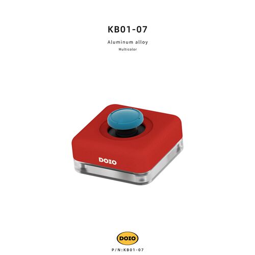 DOIO 多色铝合金 台式电脑摇杆开机键 外置桌面电源开关 KB01-07
