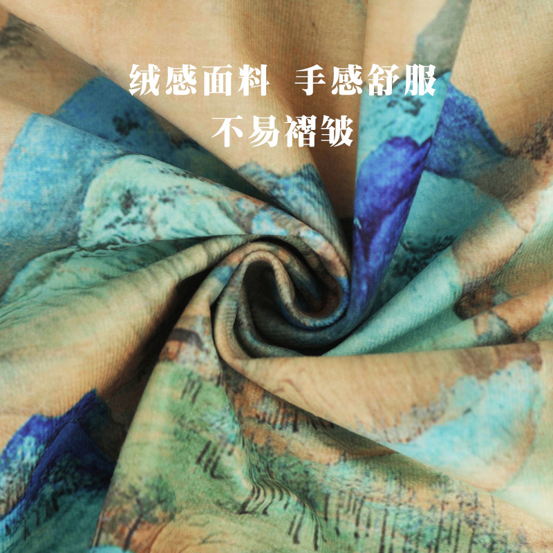 高档!双层古筝防尘罩盖布163cm通用款盖布中国风135cm古琴套琴披