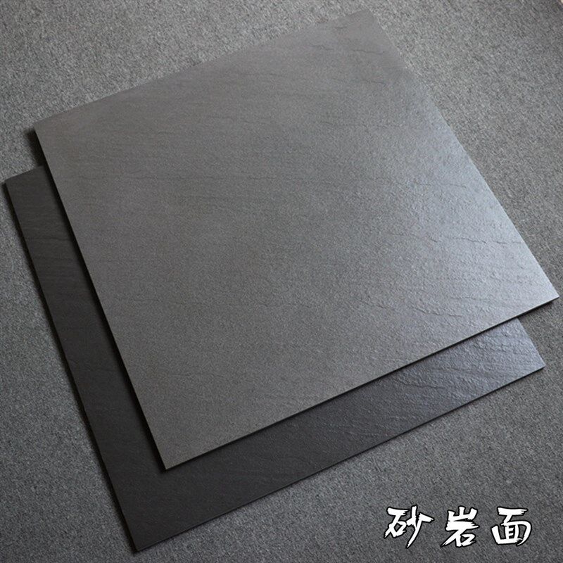 通体瓷砖防滑地砖800工程全浅中深灰色风砂岩板石麻平面磨仿古砖