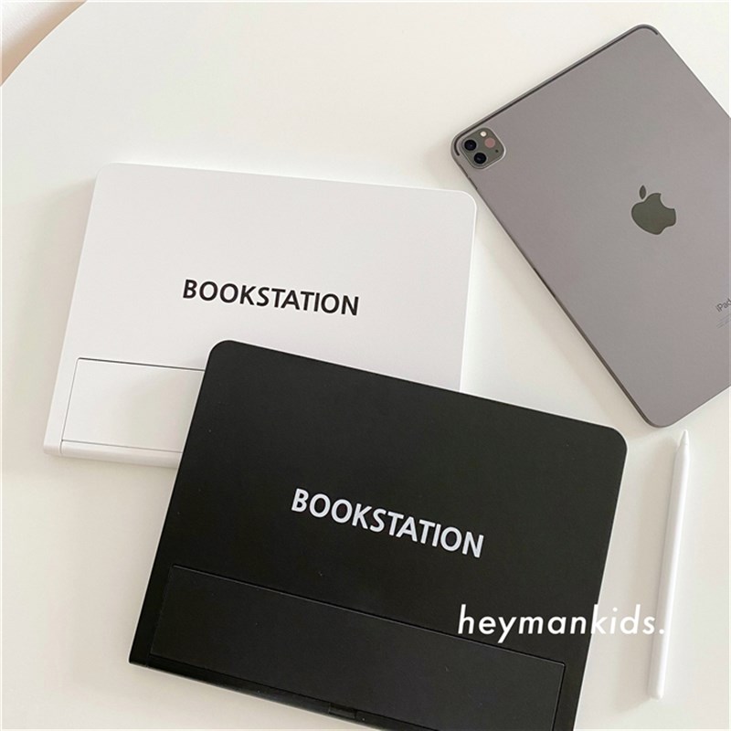 heymankids韩国BOOKSTATION儿童学生桌面阅读架折叠便携ipad架