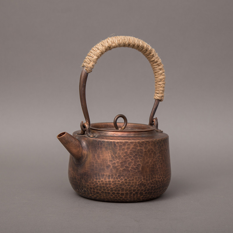 煮水烧水泡茶养生壶功夫茶铜器纯铜茶具纯手工铜壶茶壶纯紫铜订制