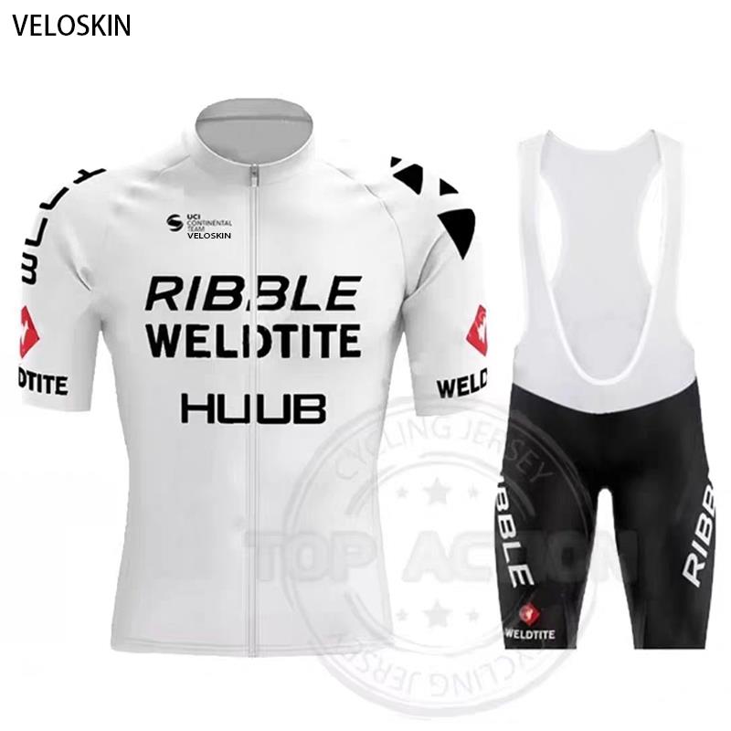 夏季HUUB自行车骑行服短袖套装公路车透气速干上衣背带骑行短裤