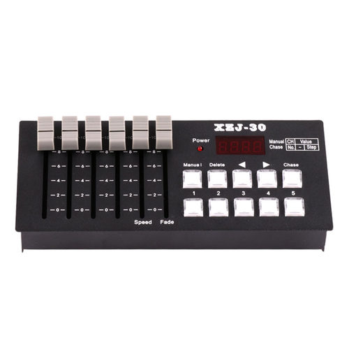 DMX512控制器 小型舞台演出调光台 迷你简易无线灯光控台充电电池