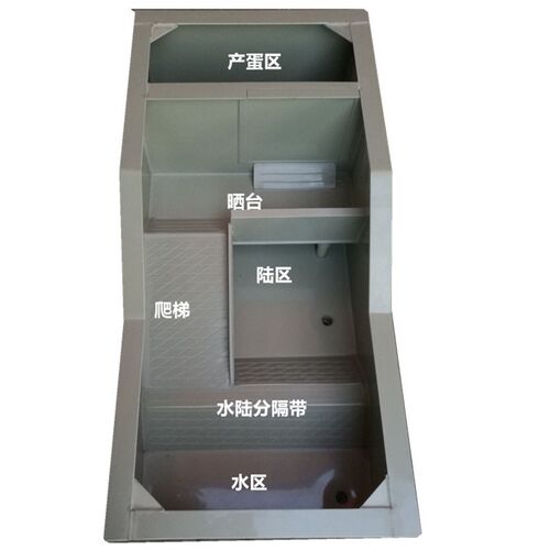 龟池塑料生态龟箱黄缘龟养殖蛋箱半水龟托陆龟乌龟草龟缸产蛋龟盆