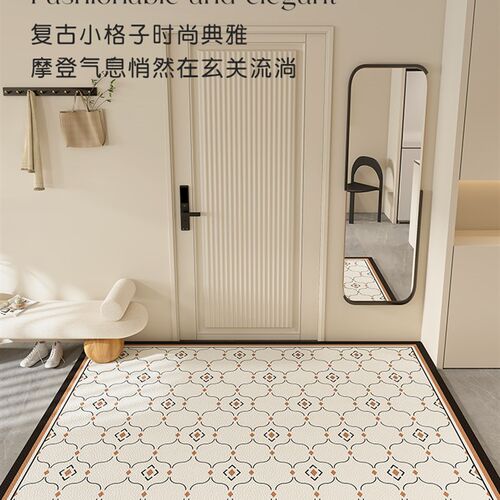地垫入户门垫pvc可擦洗进门门口脚垫可裁剪2022新款玄关防滑地毯