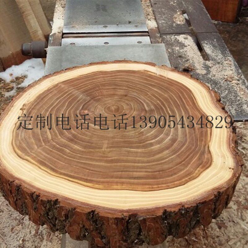 柳木菜墩菜板砧板面板案板天然实木独板定制酒店用特大号加厚实木