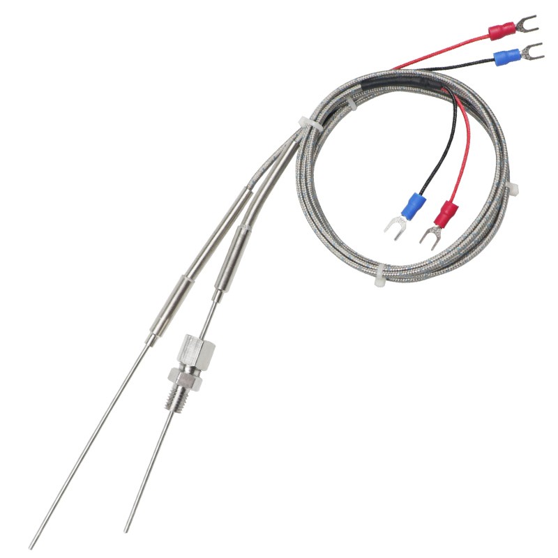 K型热电偶电热偶WRNK-191铠装温度传感器可弯曲探头Pt100/E/J/T