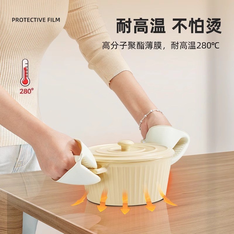 厨房台面保护膜防油贴纸防火耐高温灶台贴膜岩板大理石英石专用膜