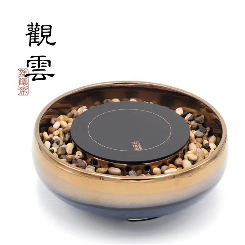 龙隐斋 金银烧系列电陶炉静音银壶专用茶炉煮茶炉无辐射泡茶烧水