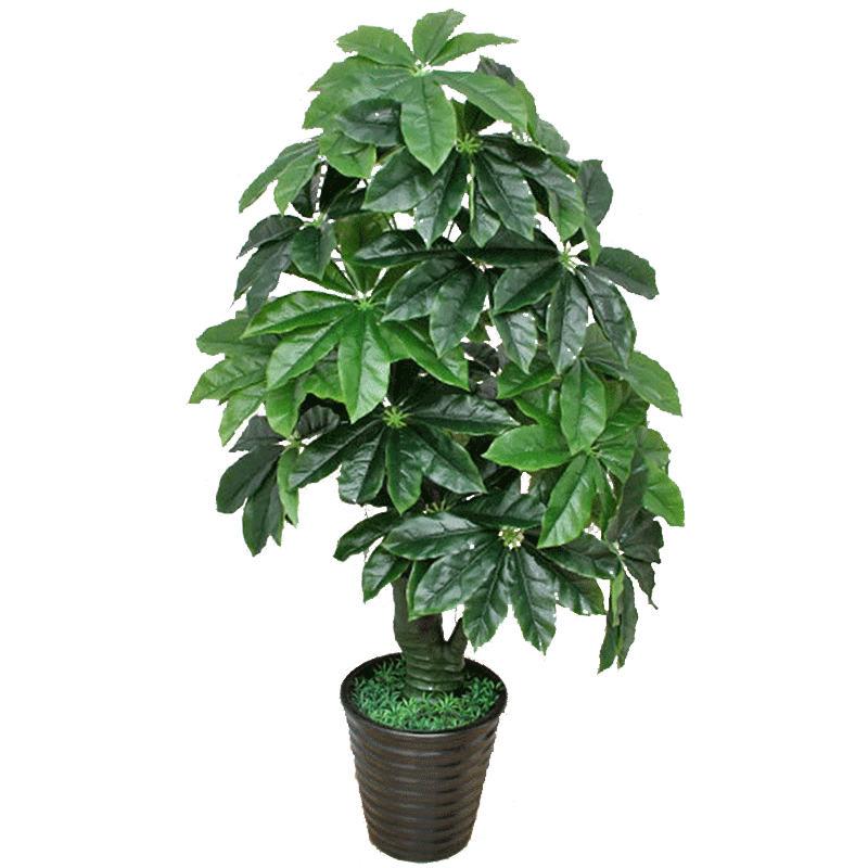 发财树假树仿真植物绿植客厅家居办公室落地盆栽大盆景装饰塑料花