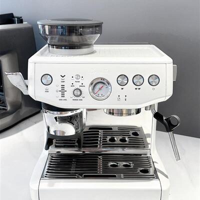 铂富/Breville BES876家用半自动意式咖啡机奶泡磨豆萃取一体机器