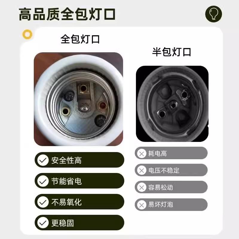 鸟用保温灯保暖灯鹦鹉取暖灯爬虫动物陶瓷灯泡防烫灯罩加热无光