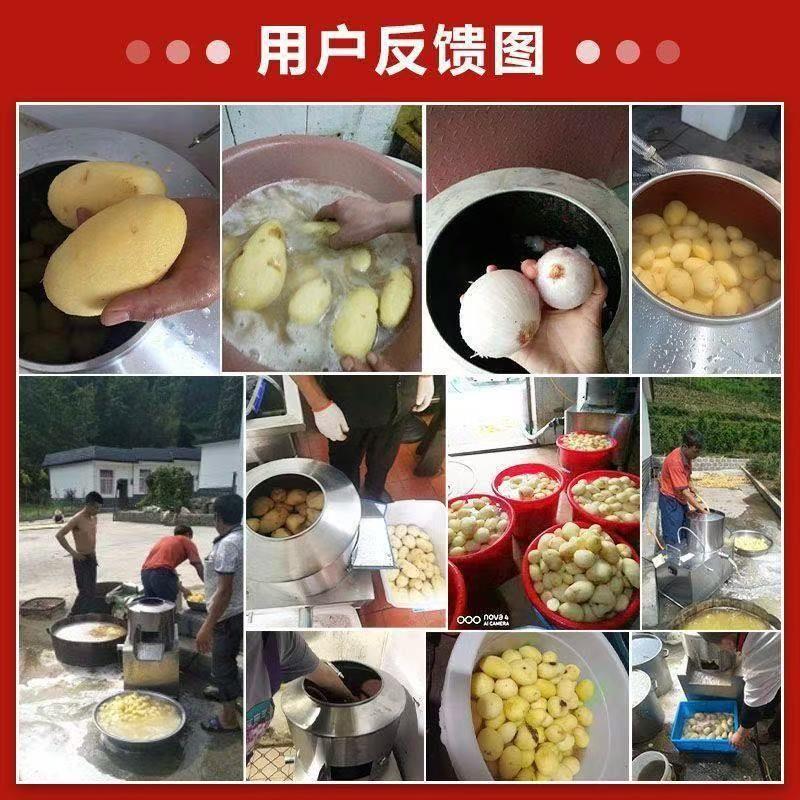 土豆去皮机商用全自动洋芋头清洗脱皮机不锈钢家用地瓜洋葱削皮机