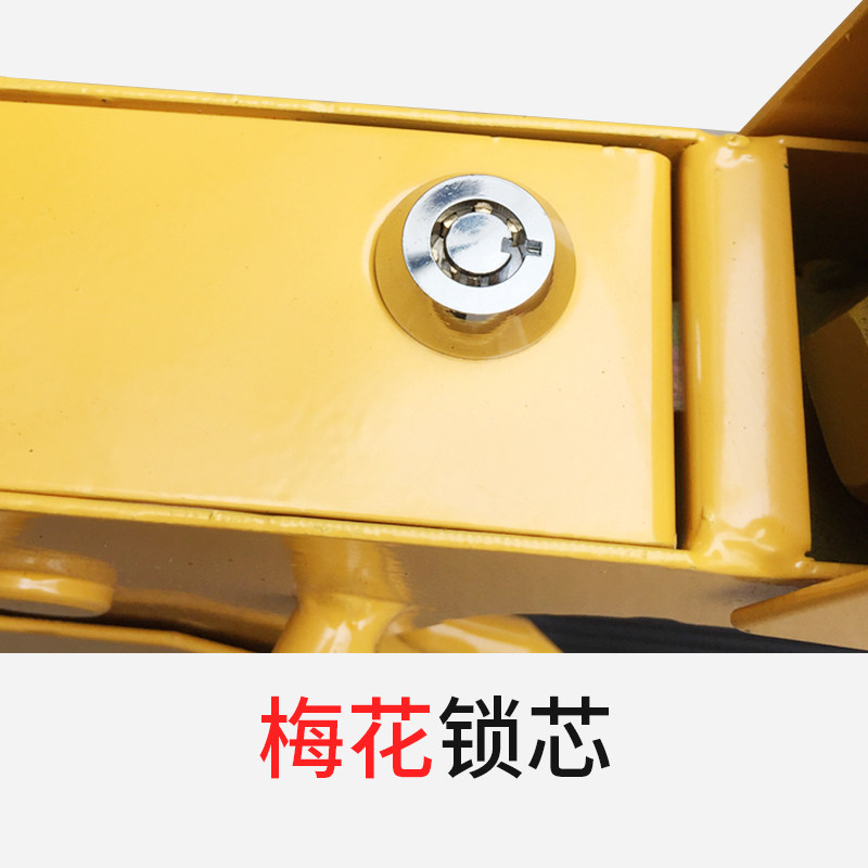 锁车器通用车轮锁吸盘式轮胎锁防撬锁汽车锁车胎锁加厚货车轱辘锁
