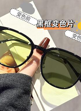 日夜两用夜视镜防远光灯司机变色开车专用女款太阳眼镜超轻近视太