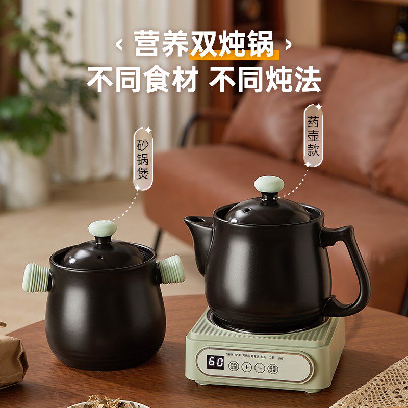 全自动中药电煎药壶药罐家用煎锅中医熬药熬汤两用砂锅药煲煮药壶