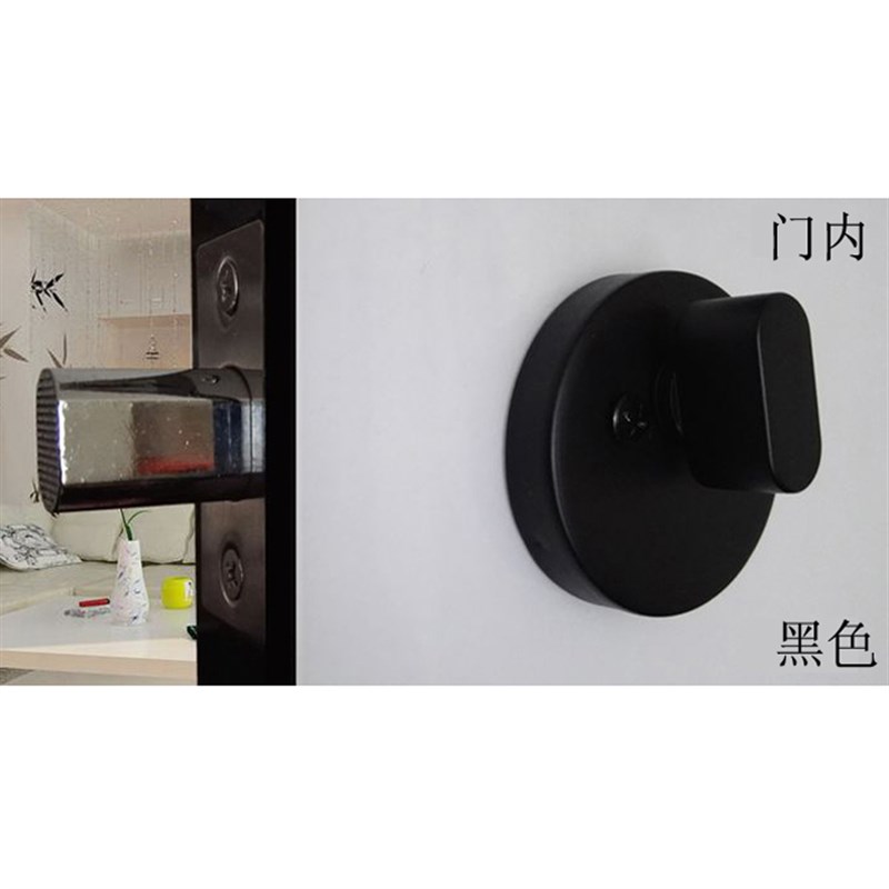 单面隐形门锁暗插销卧室卫生间储藏室衣帽间室内暗装暗藏加厚门锁