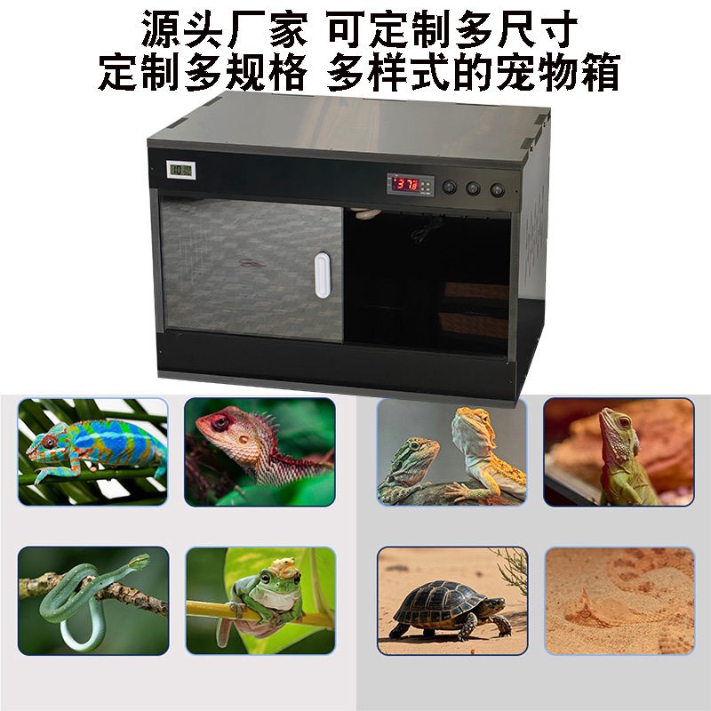 pvc饲养箱陆龟恒温箱蜥蜴蓝舌爬宠保温智能爬虫缸鬃狮蜥繁殖爬箱