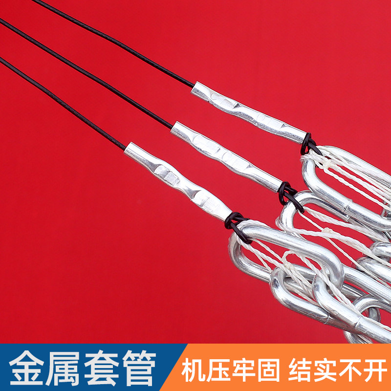 撒网手抛网大飞盘式圆盘鱼网钢丝铁链条手撒手抛易抛渔网捕鱼抓网
