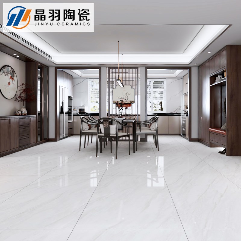简一同款希腊灰云朵灰通体大理石瓷砖900x1800客厅云雾白地板砖