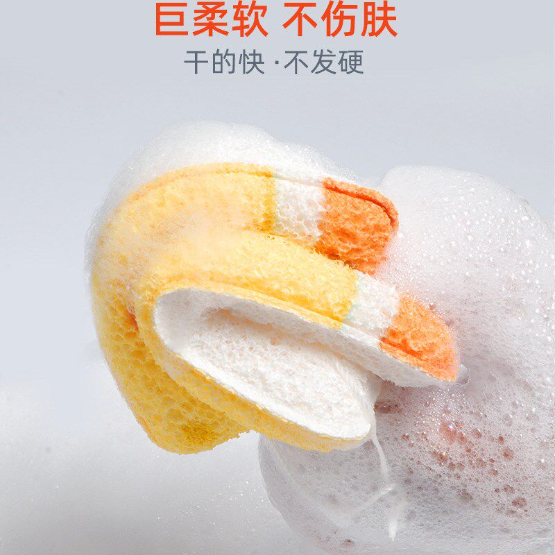 海绵宝宝沐浴海绵球派大星洗澡扑搓澡巾儿童婴儿宝宝花男女起泡网