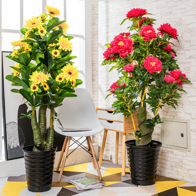 绿植假树仿真植物盆栽大型客厅落地室内家居装饰摆件塑料花盆景