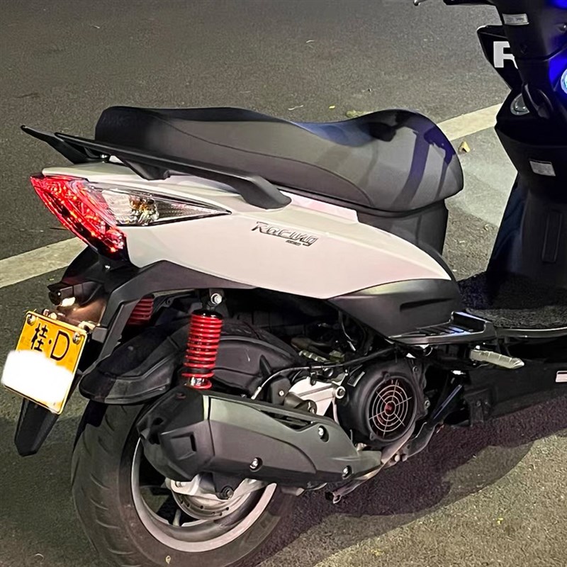 适用电动车/摩托车踏板车改装通用牌照架 加长挡泥板牌架尾架挡板