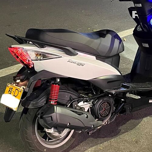 适用电动车/摩托车踏板车改装通用牌照架 加长挡泥板牌架尾架挡板