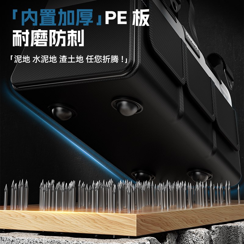 电工工具包结实耐用可携式高端手提加厚多功能木工维修帆布收纳包图片