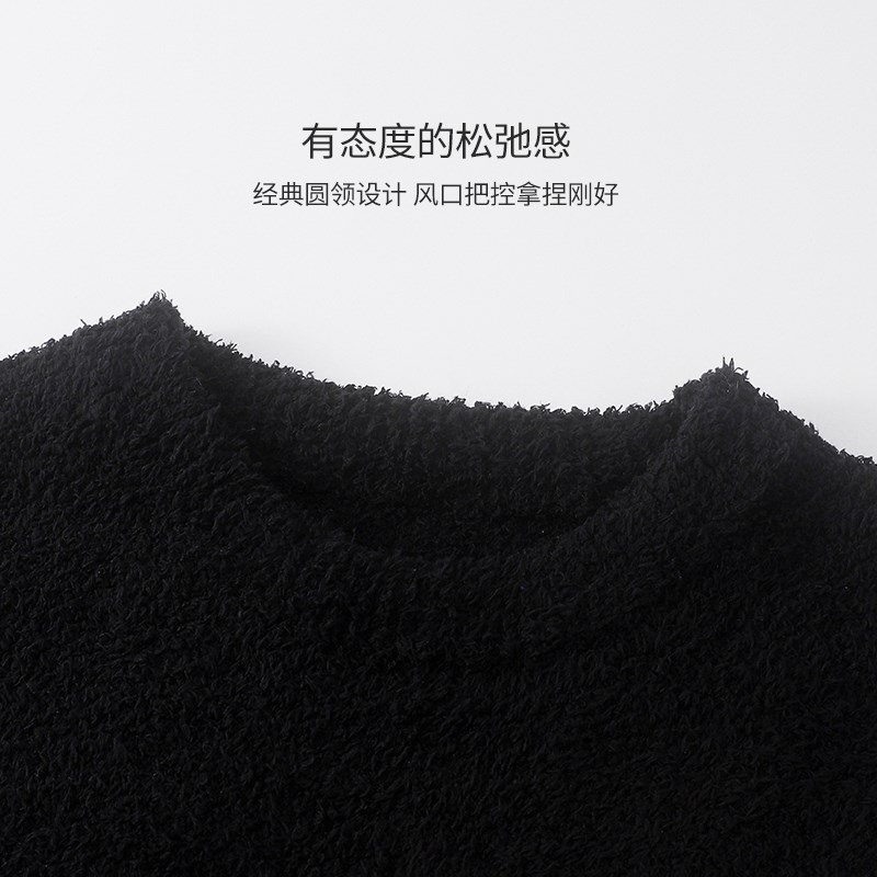 冬季加厚睡衣男女新款半边绒家居服保暖套装珊瑚绒情侣居家可外穿