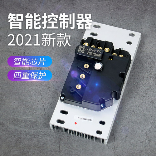 汽车双空调电动压缩机24v制冷并联改装驻车直流变频涡旋冷气泵12v