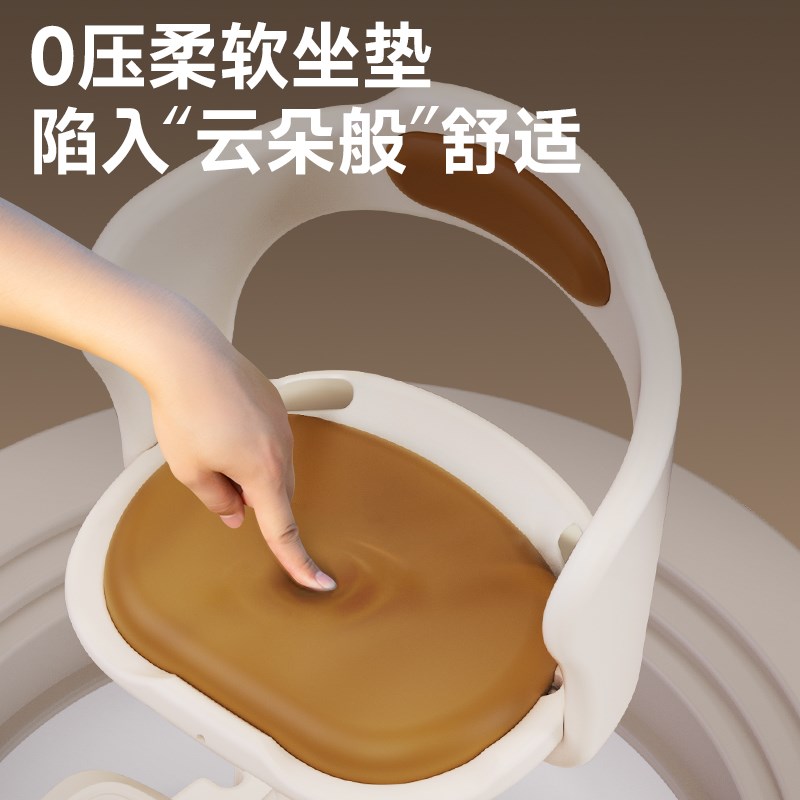 电动车儿童座椅前置电瓶车一键旋转宝宝安全座椅踏板摩托车通用