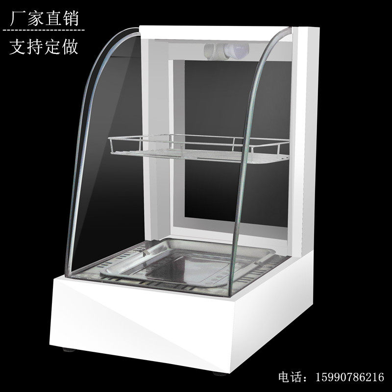 保温展示柜蛋挞保温柜商用小型加热熟食汉堡食品炸鸡面包台式迷你