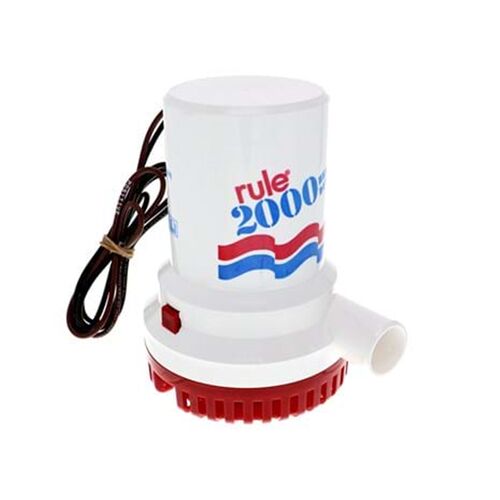 xylem直流潜水泵/排水泵Rule 舱底泵船用水泵(1500/2000/3700GPH