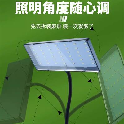尼奥鱼缸灯s3pro+水草灯小缸增艳灯爆藻灯全光谱40小型鱼缸专用灯