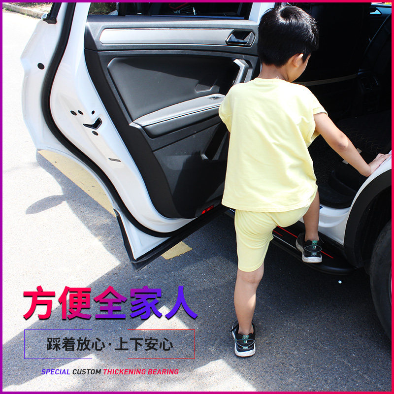 适用于锐际侧踏板原厂改装专用20款福特锐际迎宾踏板汽车脚踏板