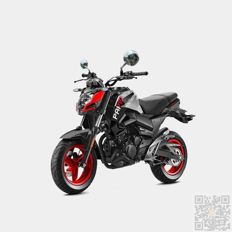适用春风狒狒ST CF125小猴子小怪兽改装摩托车后视镜短柄反光镜