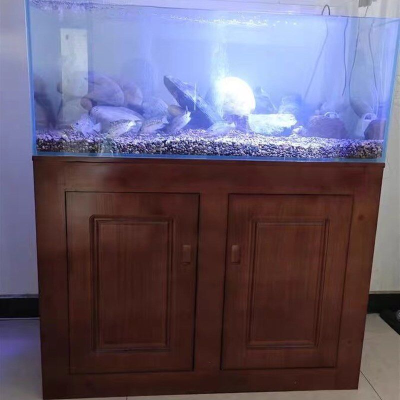 实木鱼缸底柜底架底座松木草缸鱼缸架子定做鱼缸柜水族箱包邮