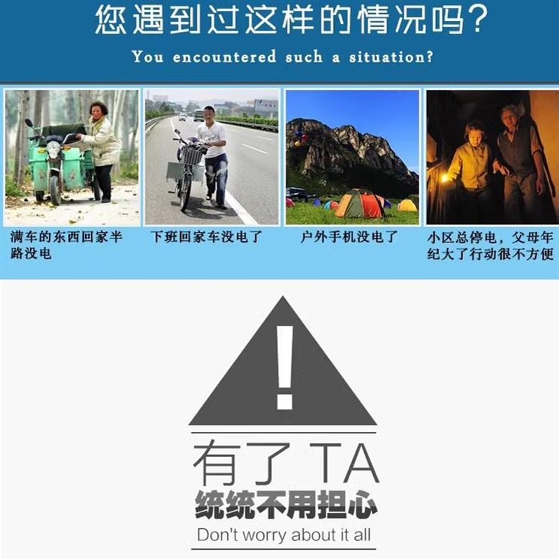 48V60V72V两轮电动车房车屋顶 太阳能充电板升压光伏发电系统120W