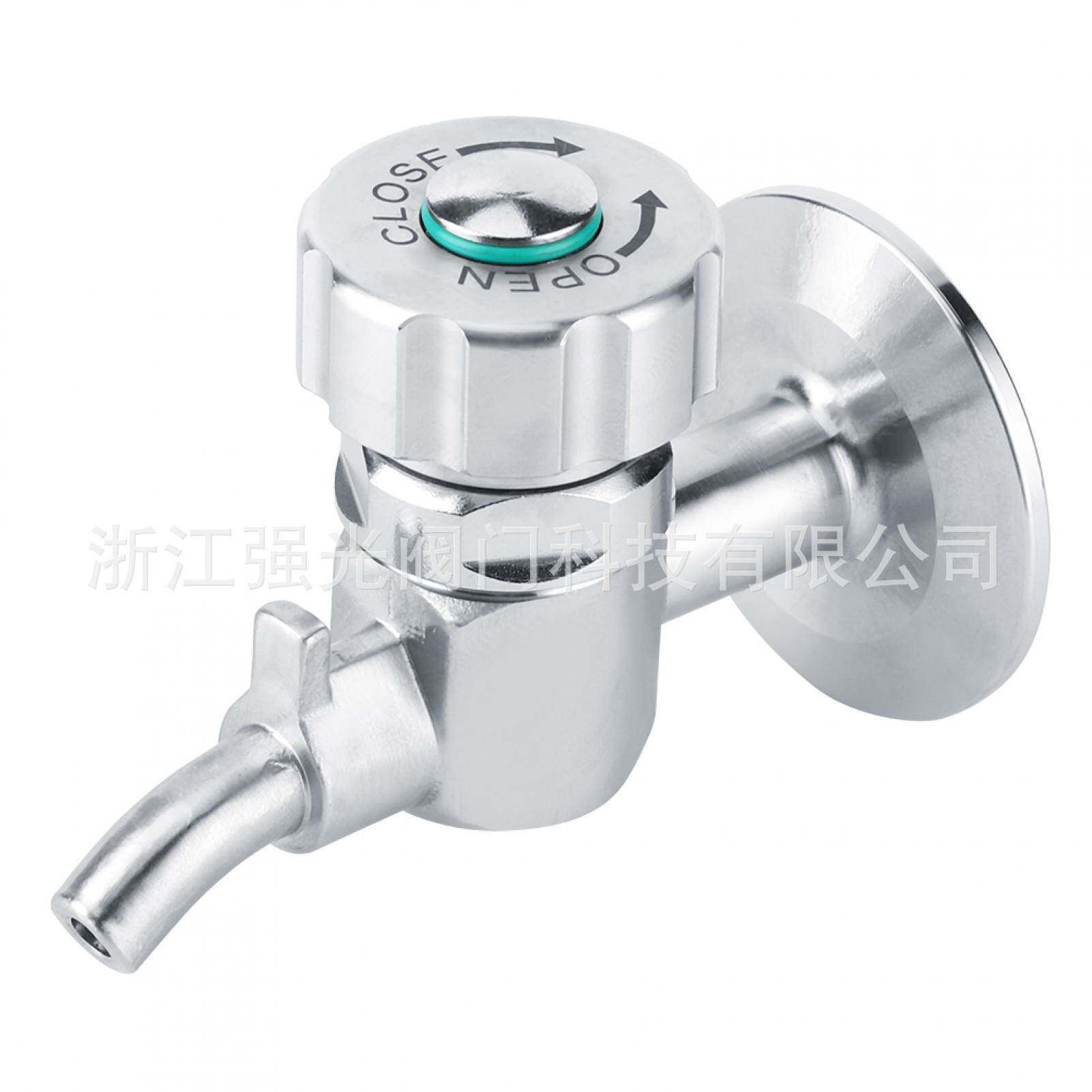 精酿啤酒发酵卫生级取样阀,啤酒取样阀,旋螺式,快装,消泡器