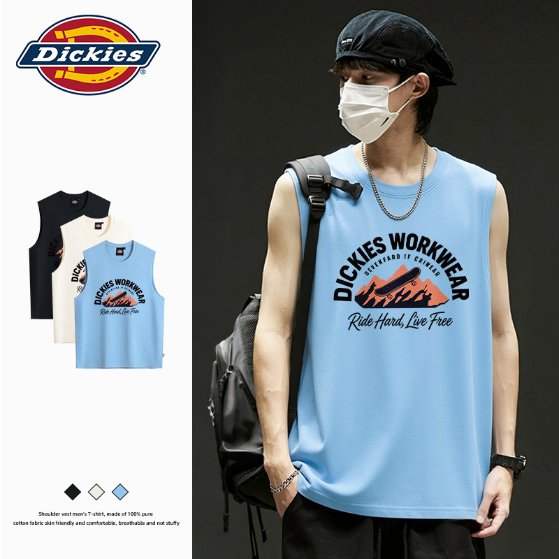 【官方正品】Dickies纯棉背心男
