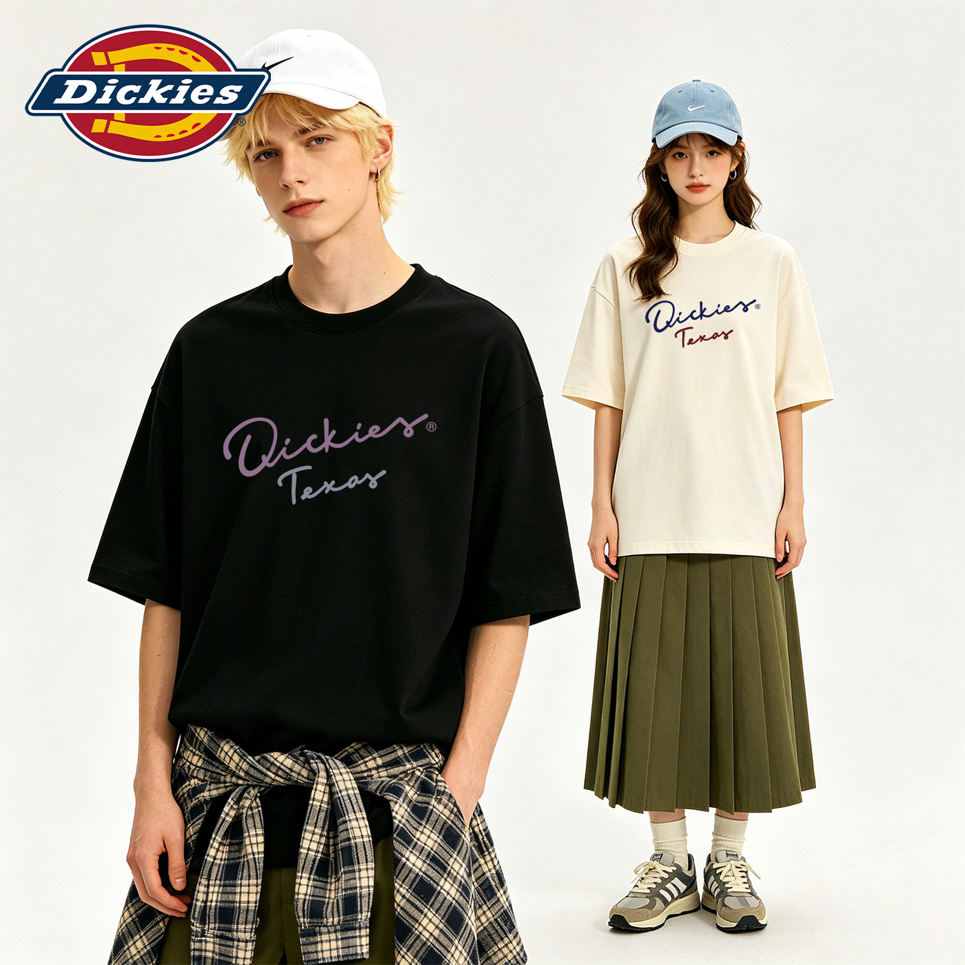 【100%纯棉】dickies潮牌短袖男