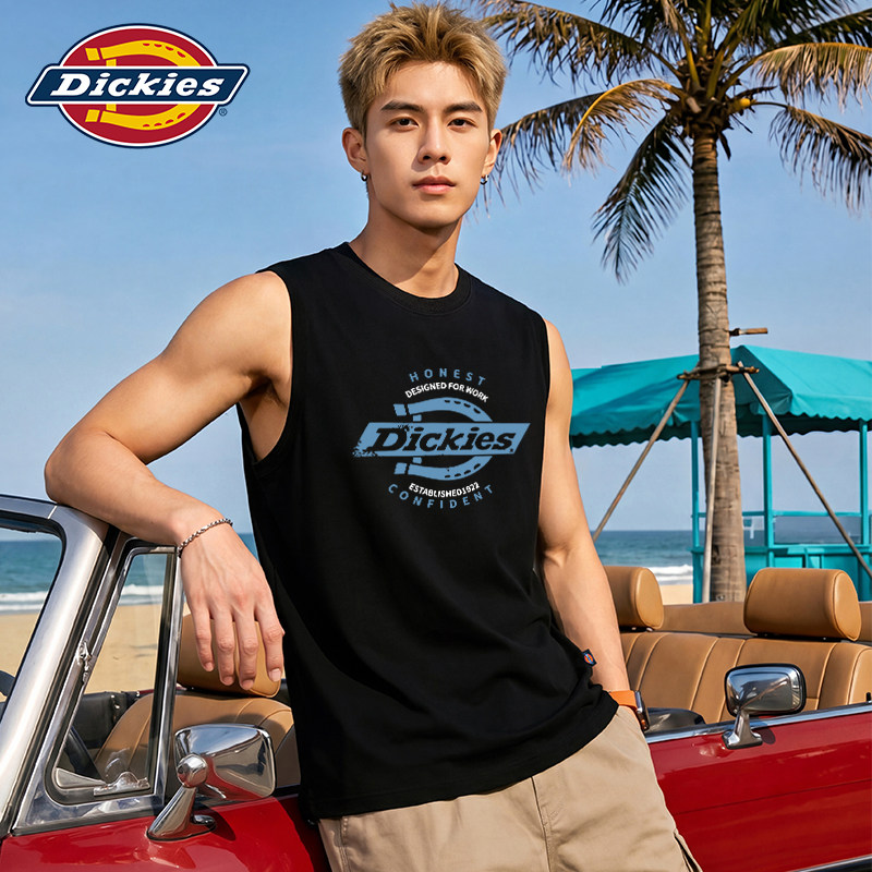 【官方正品】Dickies纯棉背心男