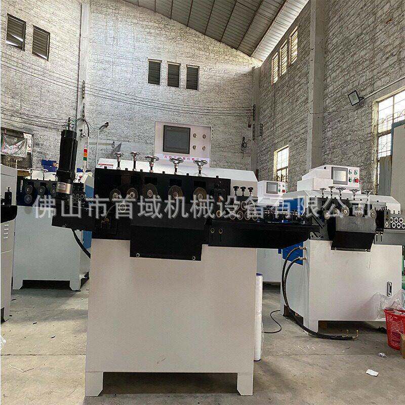 钢筋压簧机数控铁兰法机丝卷圆机机炉圈扁打首域圈弹簧机数控卷簧