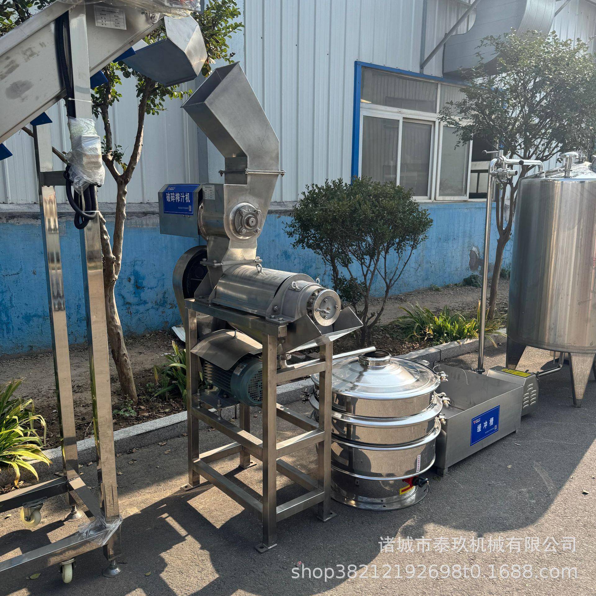 小型机柚子LNH汁加工备无果饮设料器全套柚子汁饮料花生产线榨汁