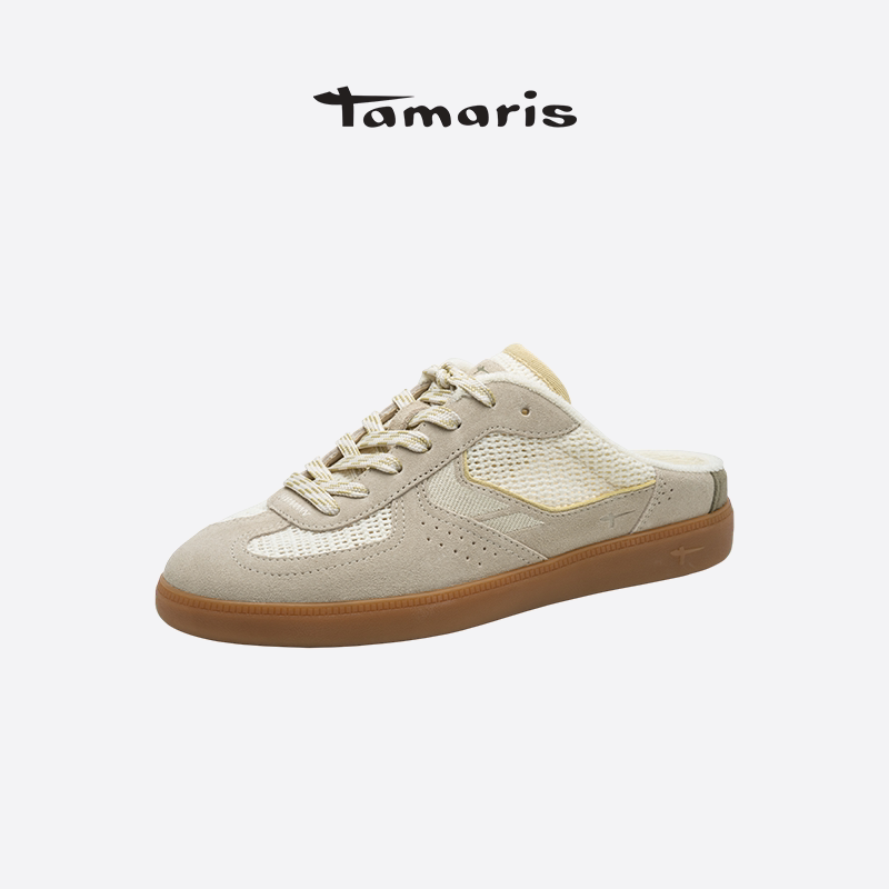TAMARIS透气一脚蹬德训鞋图片